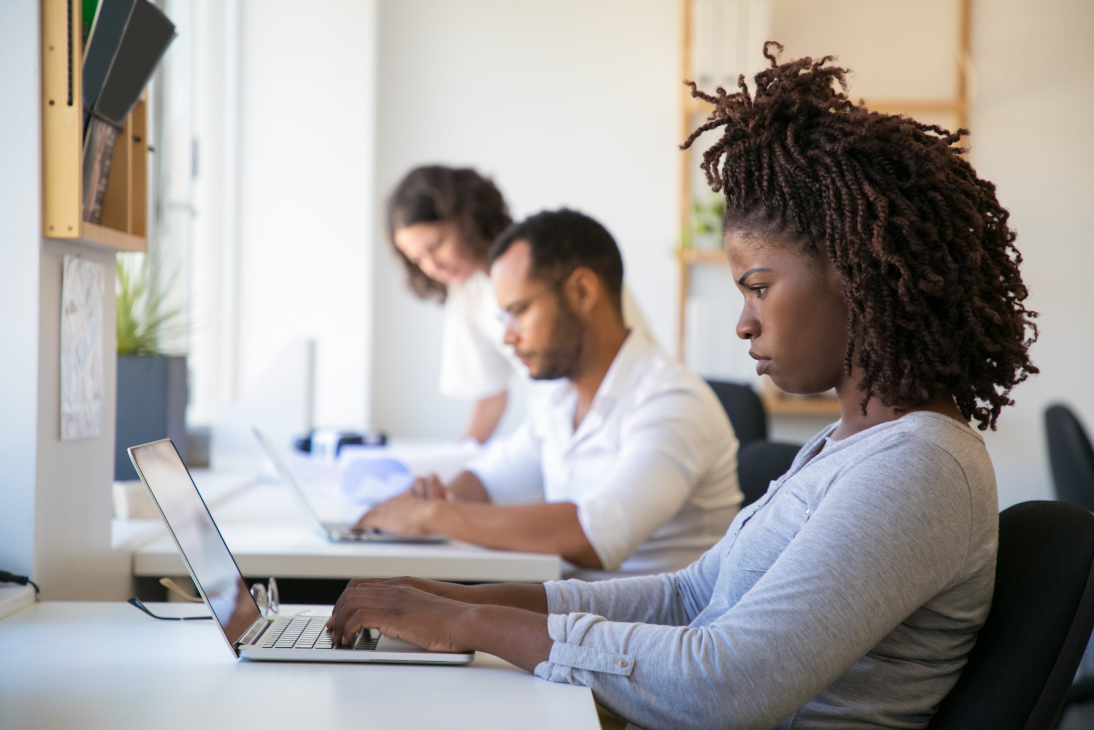 People working together on a project